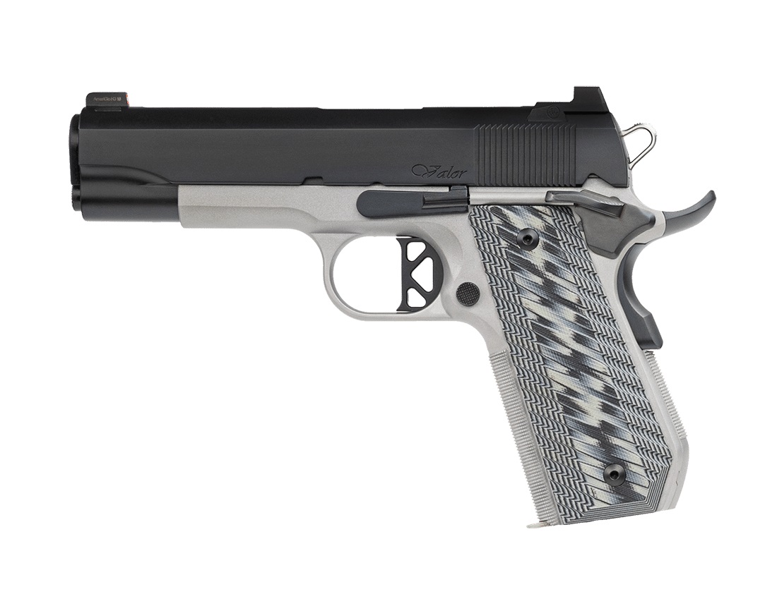 DAN WESSON V-Bob 1911 45ACP 4.3" 8rd Pistol w/ Night Sights | Two-Tone