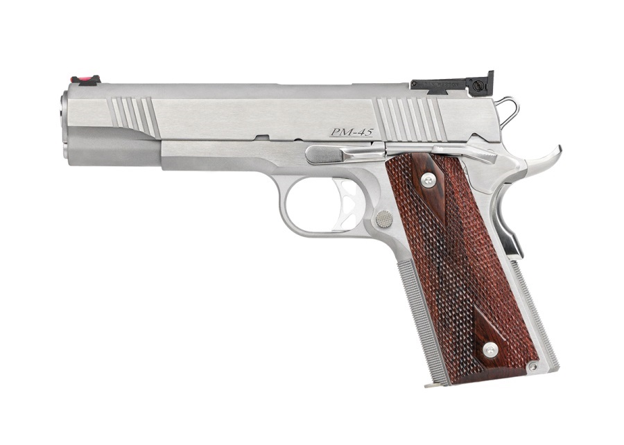 DAN WESSON Pointman 1911 45 ACP 5" 8rd Pistol - Stainless | Cocobolo Grips