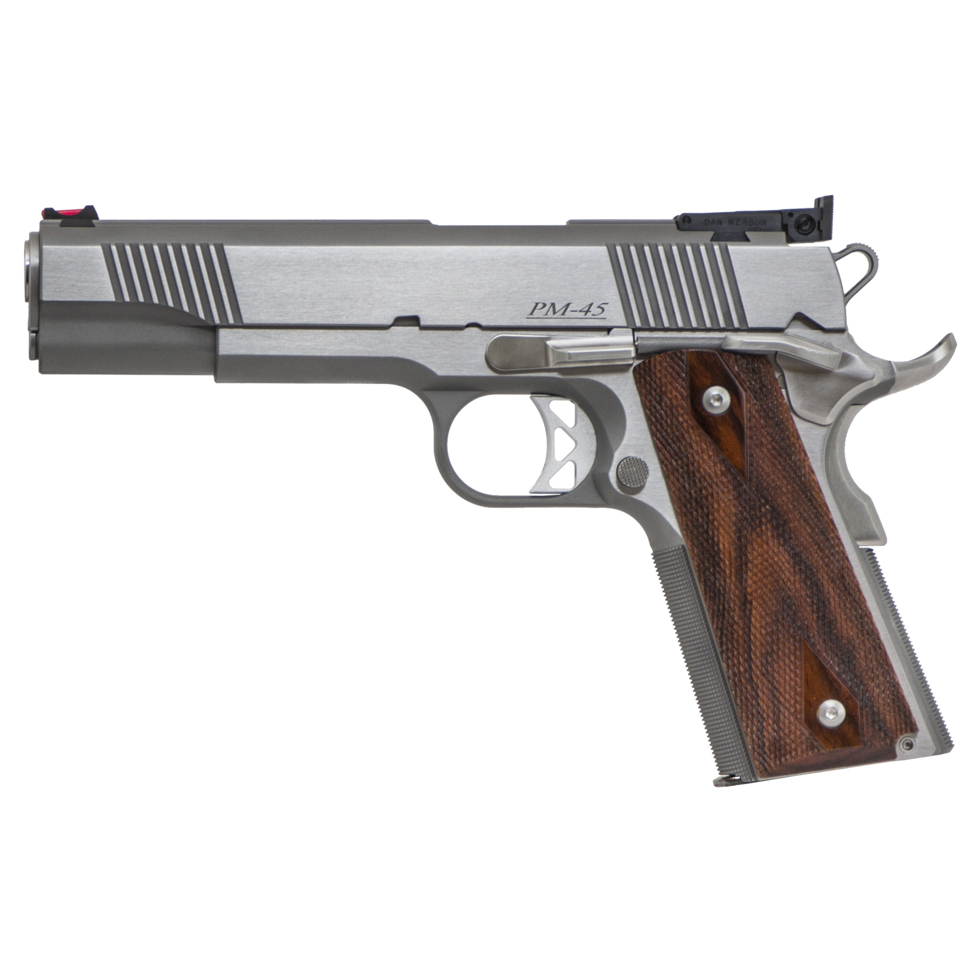 DAN WESSON Pointman Nine 1911 9mm 5" 9rd Pistol w/ Beavertail & Undercut Trigger Guard | Stainless