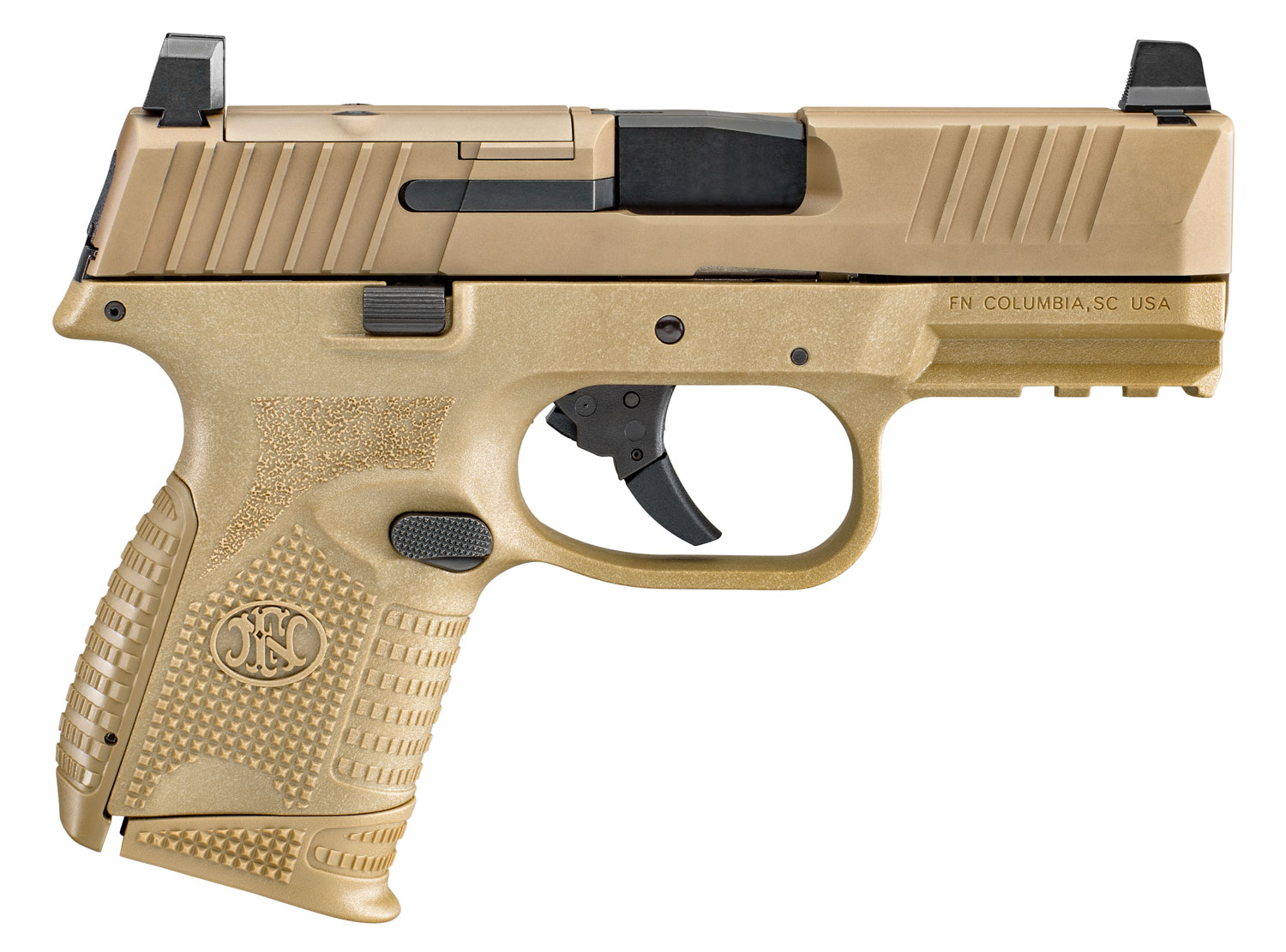 FN AMERICA 509C Compact 9mm 3.7" 15rd - FDE
