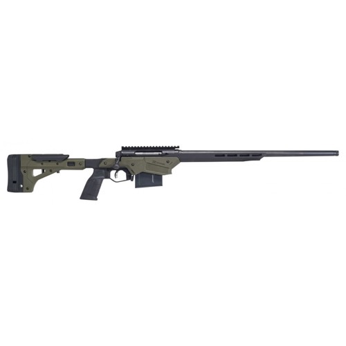 SAVAGE ARMS AXIS II Precision 3006 Springfield 22 5rd Bolt Rifle w Threaded Barrel  OD Green