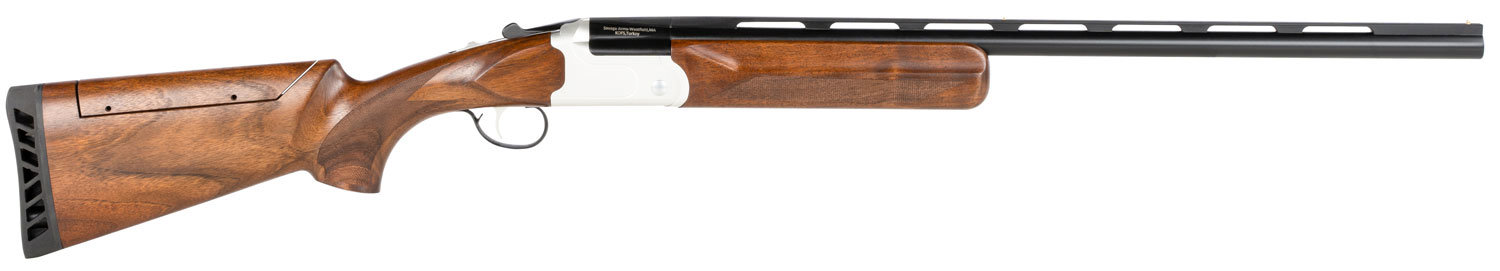 STEVENS 555 Trap Compact 20 Gauge 3" Break Open Shotgun - Black / Walnut w/ Adjustable Comb