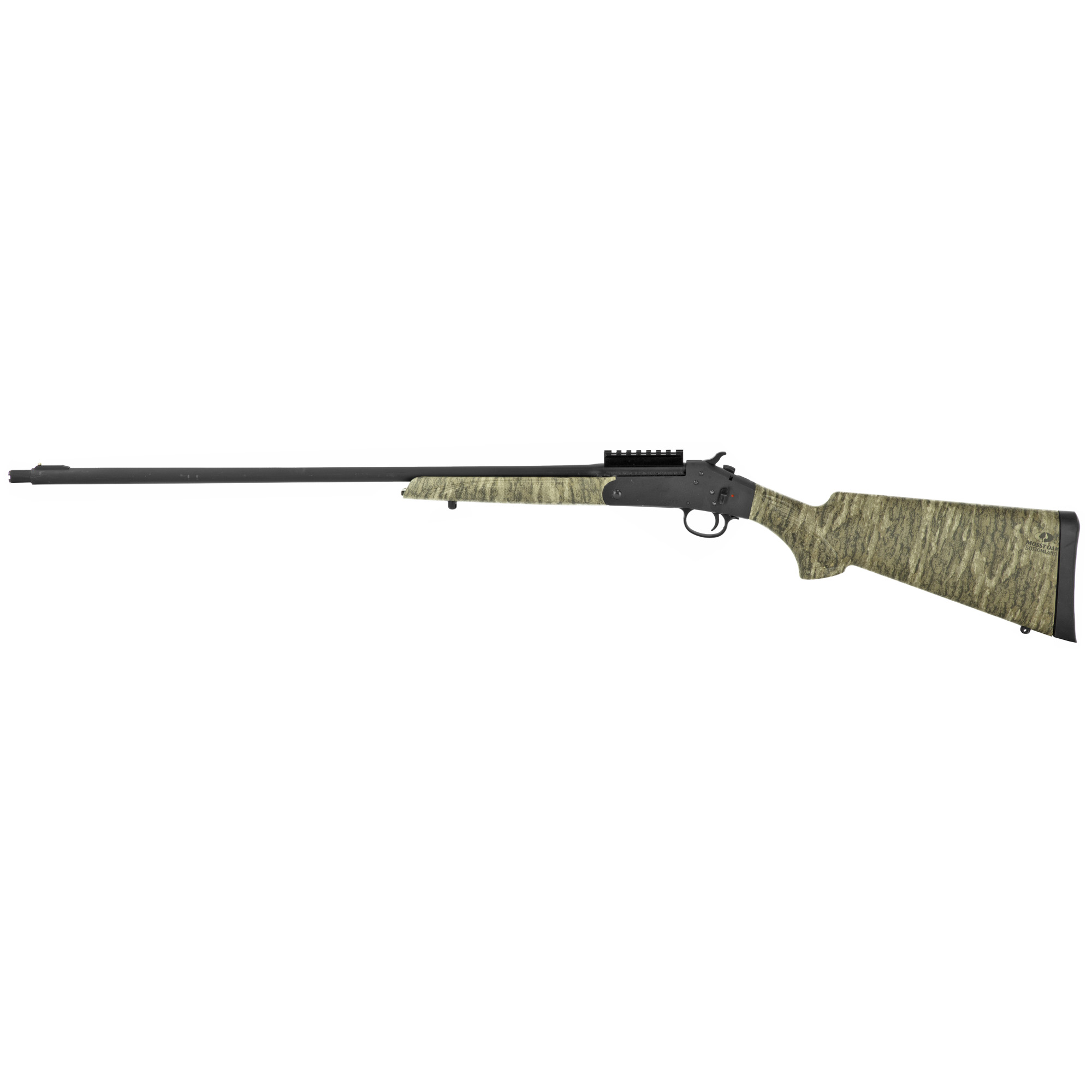 STEVENS M301 Turkey 12 Gauge 3" 26" Single Shot Shotgun - Black / Mossy Oak Bottomland