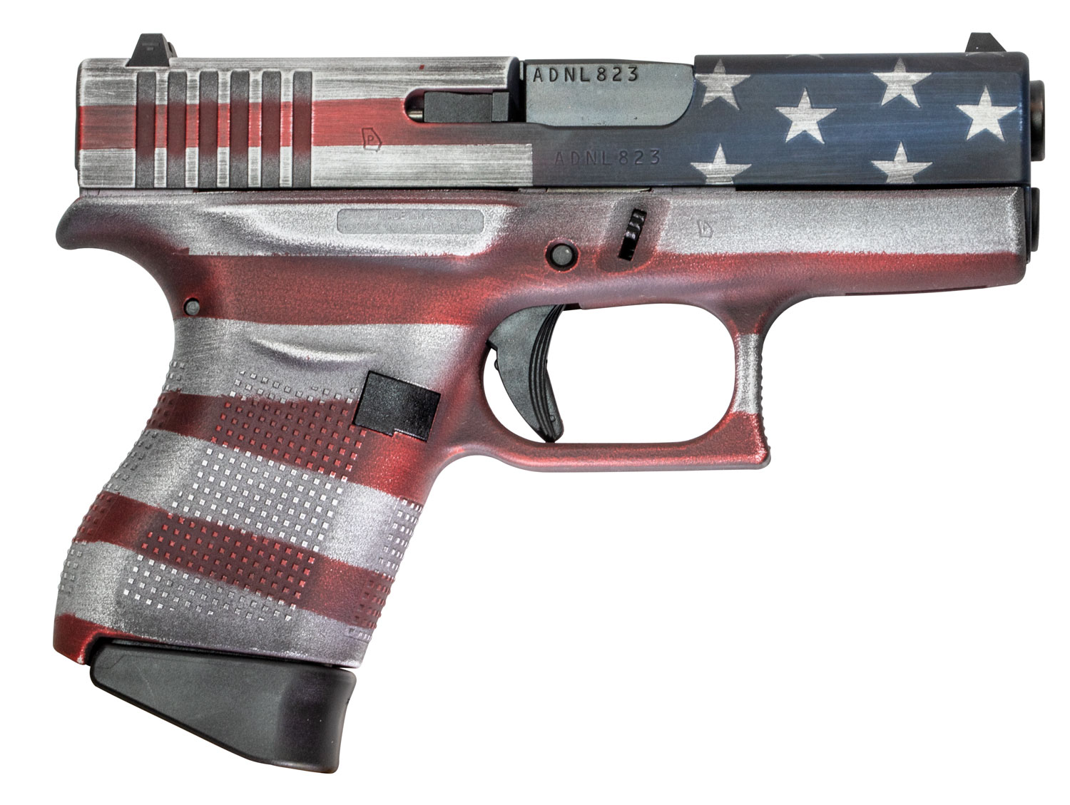 Glock GLOCK G43 9mm 3.4" 6rd - Custom