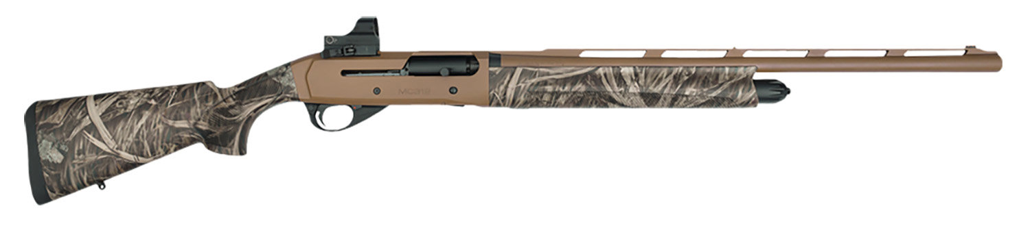 EAA MC312 Gobbler 12 Gauge 3.5" 24" 5+1 Semi-Auto Shotgun w/ Red Dot - FDE / Camo