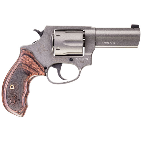 TAURUS Defender 38 Special 3 6rd Revolver w Night Sights  Tunsten  Wood