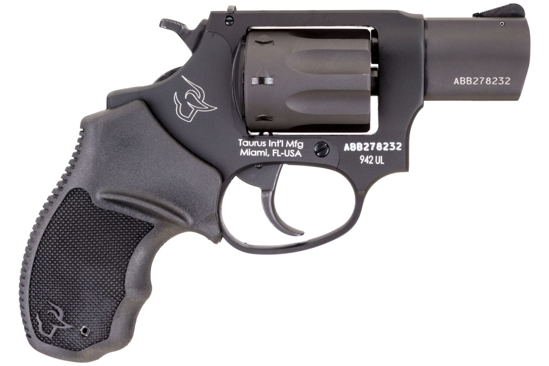 TAURUS 942 22LR 2" 8rd Revolver | Black