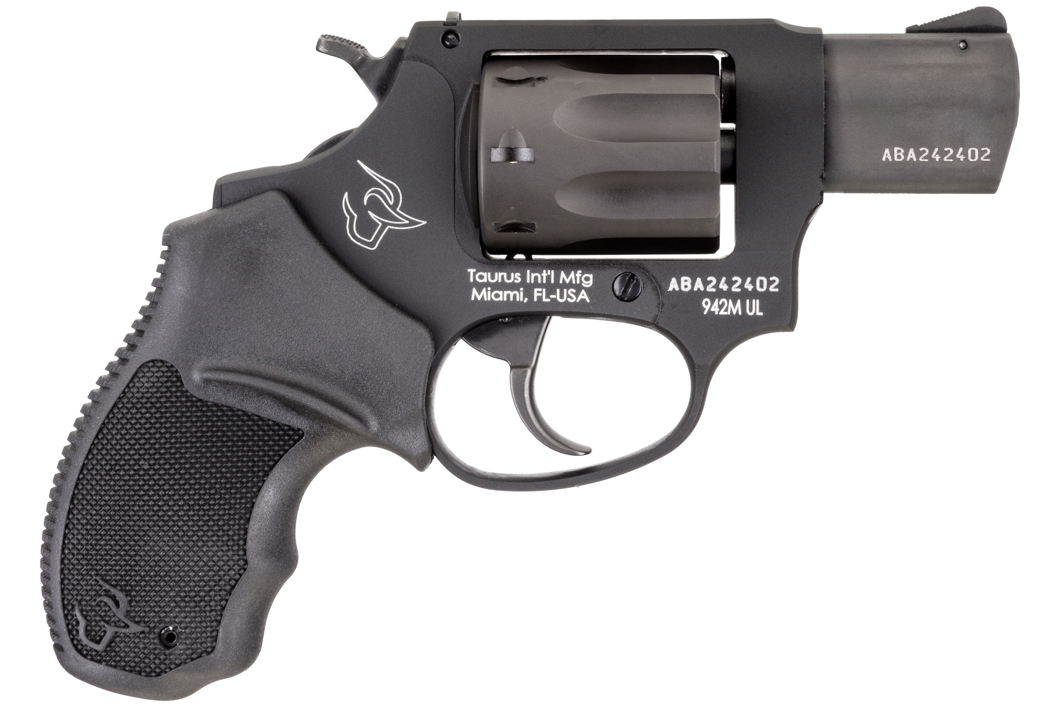 TAURUS 942 Ultra-Lite 22 WMR 2" 8rd Revolver | Black