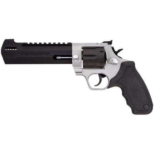 TAURUS Raging Hunter 44 Rem Mag 68 6rd Revolver  TwoTone