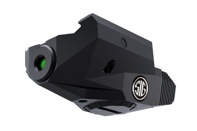 SIG SAUER LIMA1 GREEN LASER RAIL MOUNT BLACK