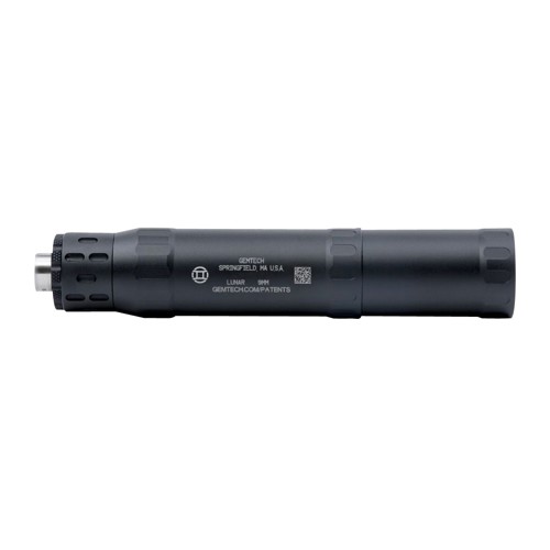 GEMTECH Lunar 9 Suppressor 9mm Silencer  Black