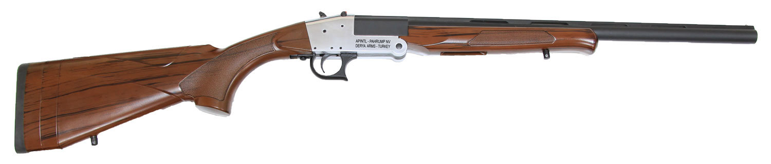 ROCK ISLAND Traditional Single Shot 20 Gauge 3" 20" Shotgun - Black / Wood