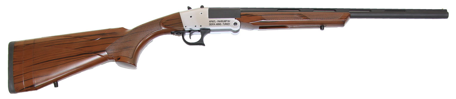 ROCK ISLAND Traditional Single Shot 410 Gauge 3" 20" Shotgun - Black / Wood