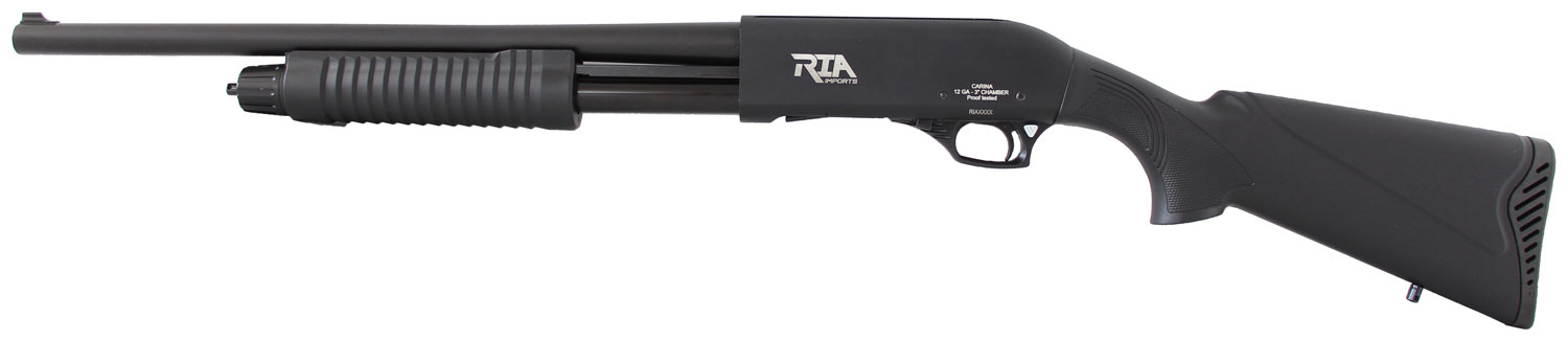 ROCK ISLAND Meriva 12 Gauge 3" 18.5" 3rd Pump Shotgun - Black