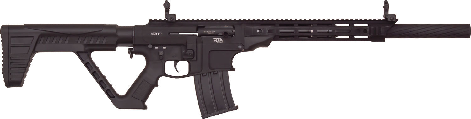 ROCK ISLAND VR80 12 Gauge 3" 20" 5+1 Semi-Auto Shotgun - CA Compliant - Black