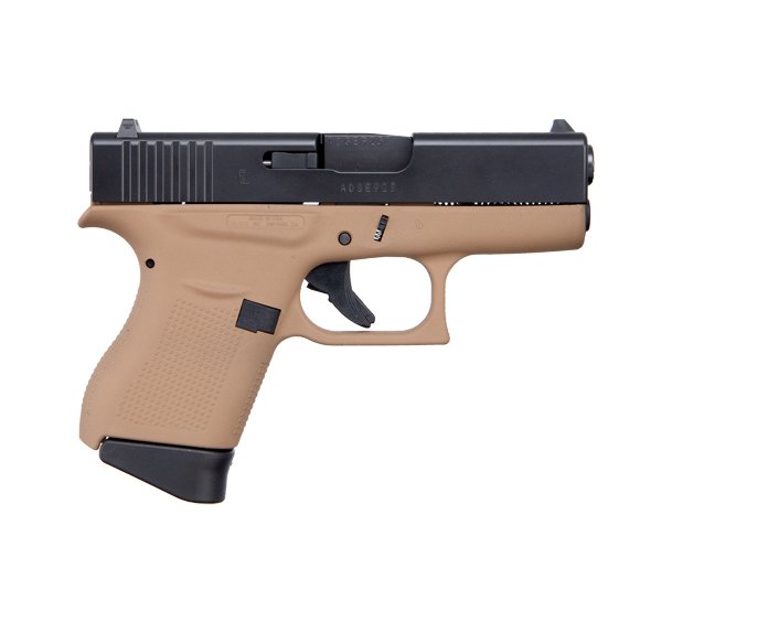 Glock GLOCK G43 9mm 3.4" 6rd - Black