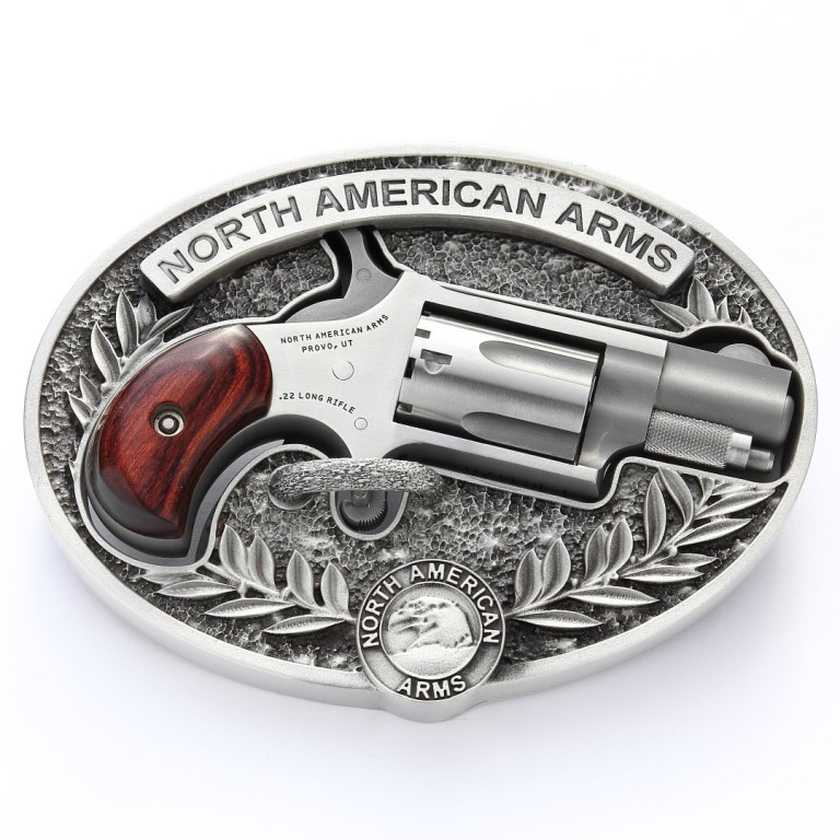 NAA Mini Rev. 22LR 1.1" 5rd NAA Belt Buckle-img-0
