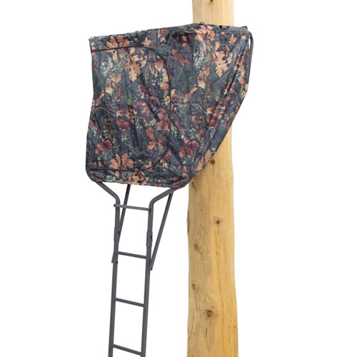 RIVERS EDGE 18' 2-Man Ladder Stand w/ Curtain