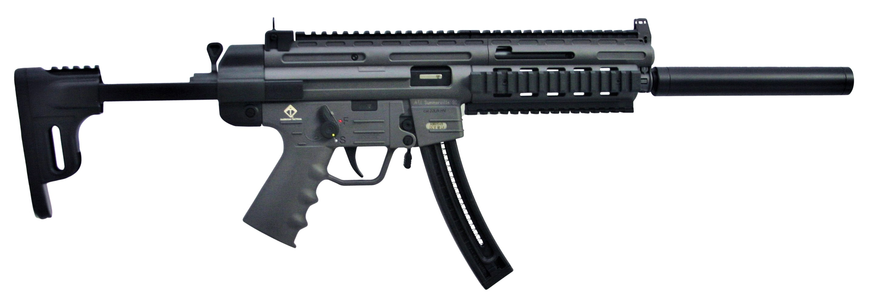 AMERICAN TACTICAL IMPORTS GSG-16 22 LR 16.25" 22rd - Smoke Grey & Black