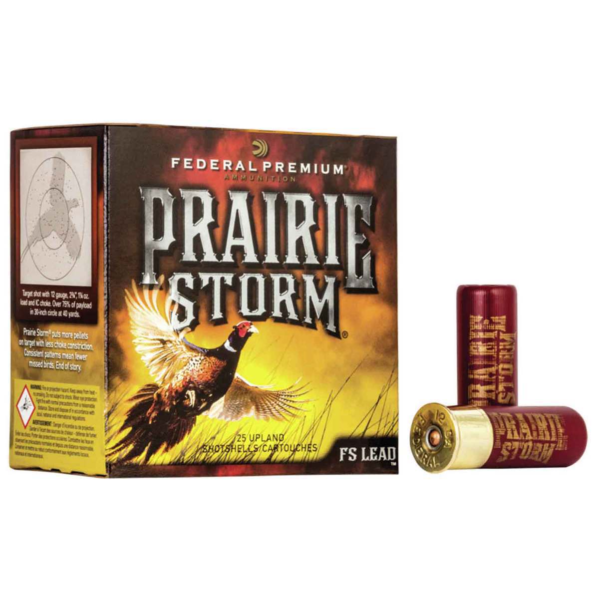 Federal FEDERAL AMMO 12Ga 2-3/4" 1-1/4OX Prairie Storm 6 Shot FS 25rd