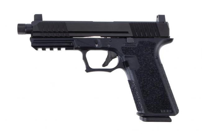 Polymer80 POLYMER80 P80 PFS9 9mm 4.49" 10rd Pistol w/ Threaded Barrel + Night Sights | Black