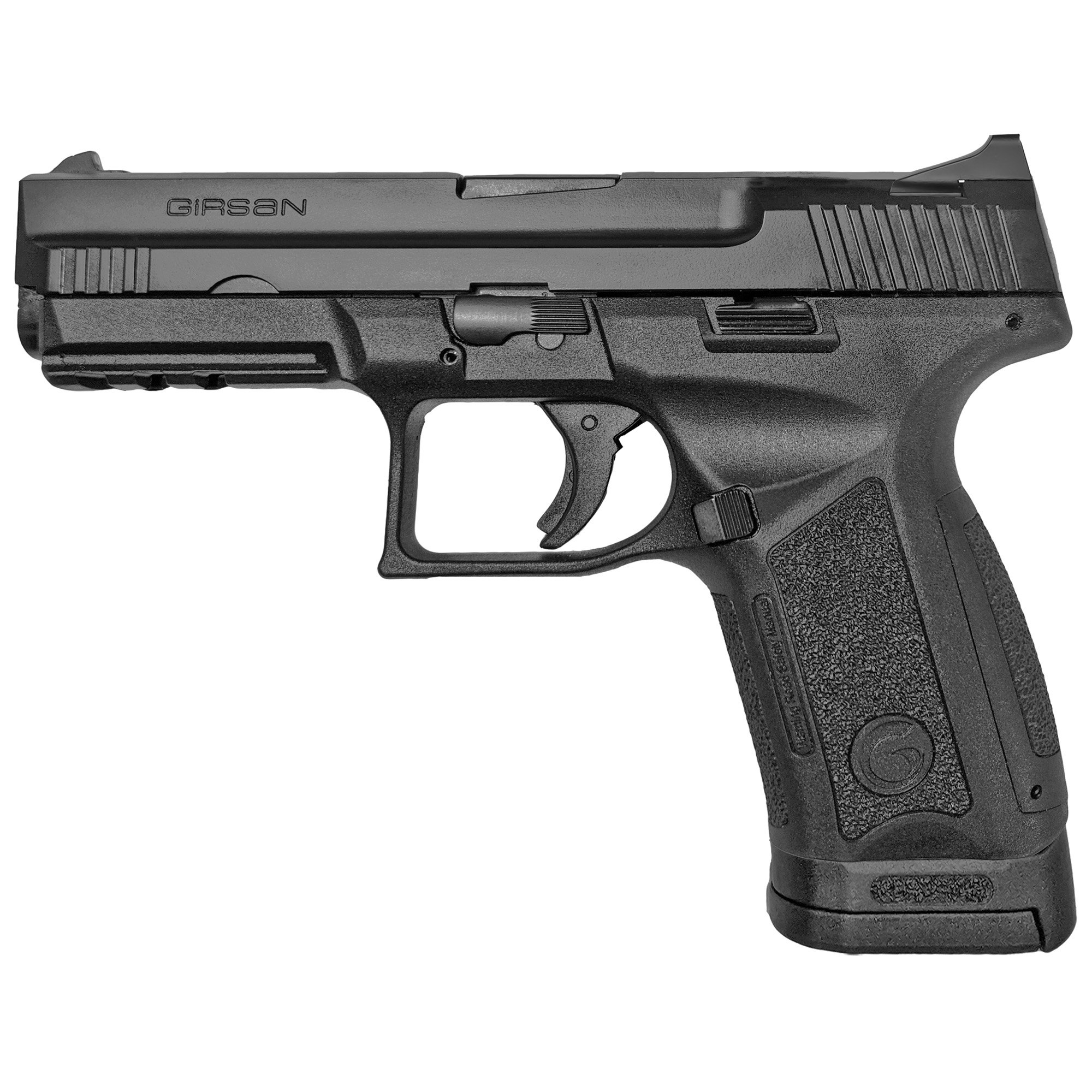 EAA Girsan MC9 9mm 4.2" 17rd Optic Ready Pistol - Black