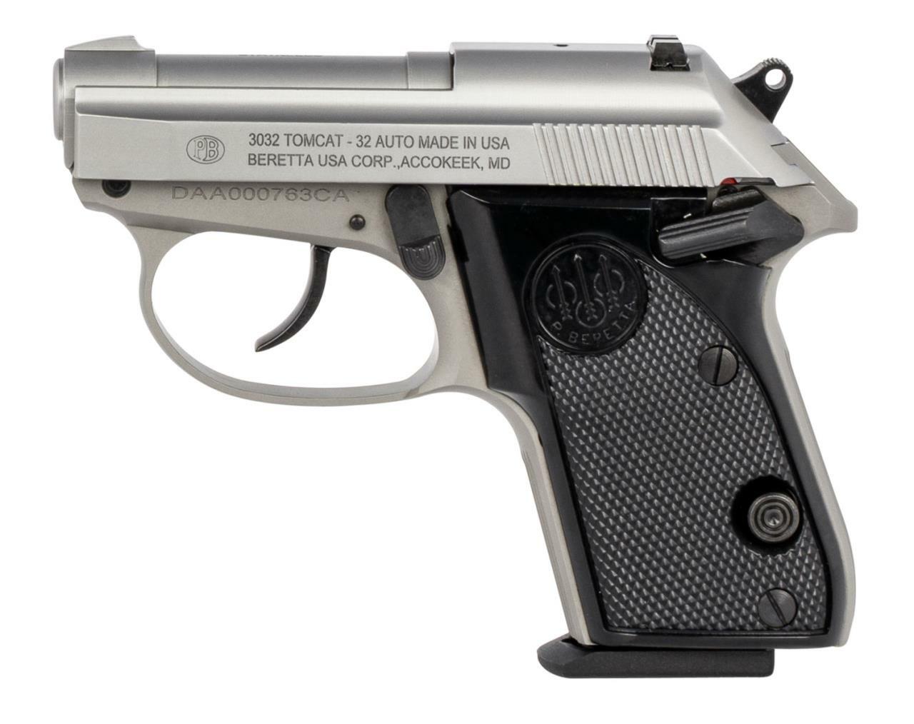 BERETTA 3032 Tomcat 32 ACP 2.4″ 7rd – Stainless