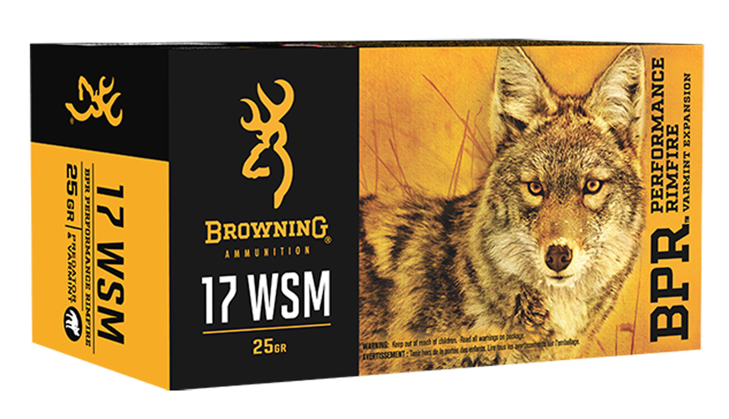 Browning BROWNING BPR 17 WSM 25gr Poly Tip Ammunition | 20 Rounds