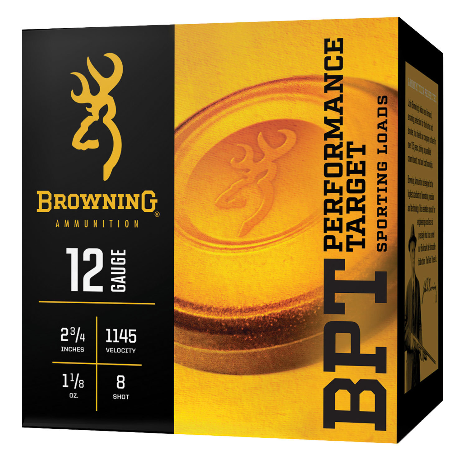 Browning Browning Ammo B193611628 Bpt 16 Gauge 2.75 1 Oz 8 Shot 25 Bx 10 Cs