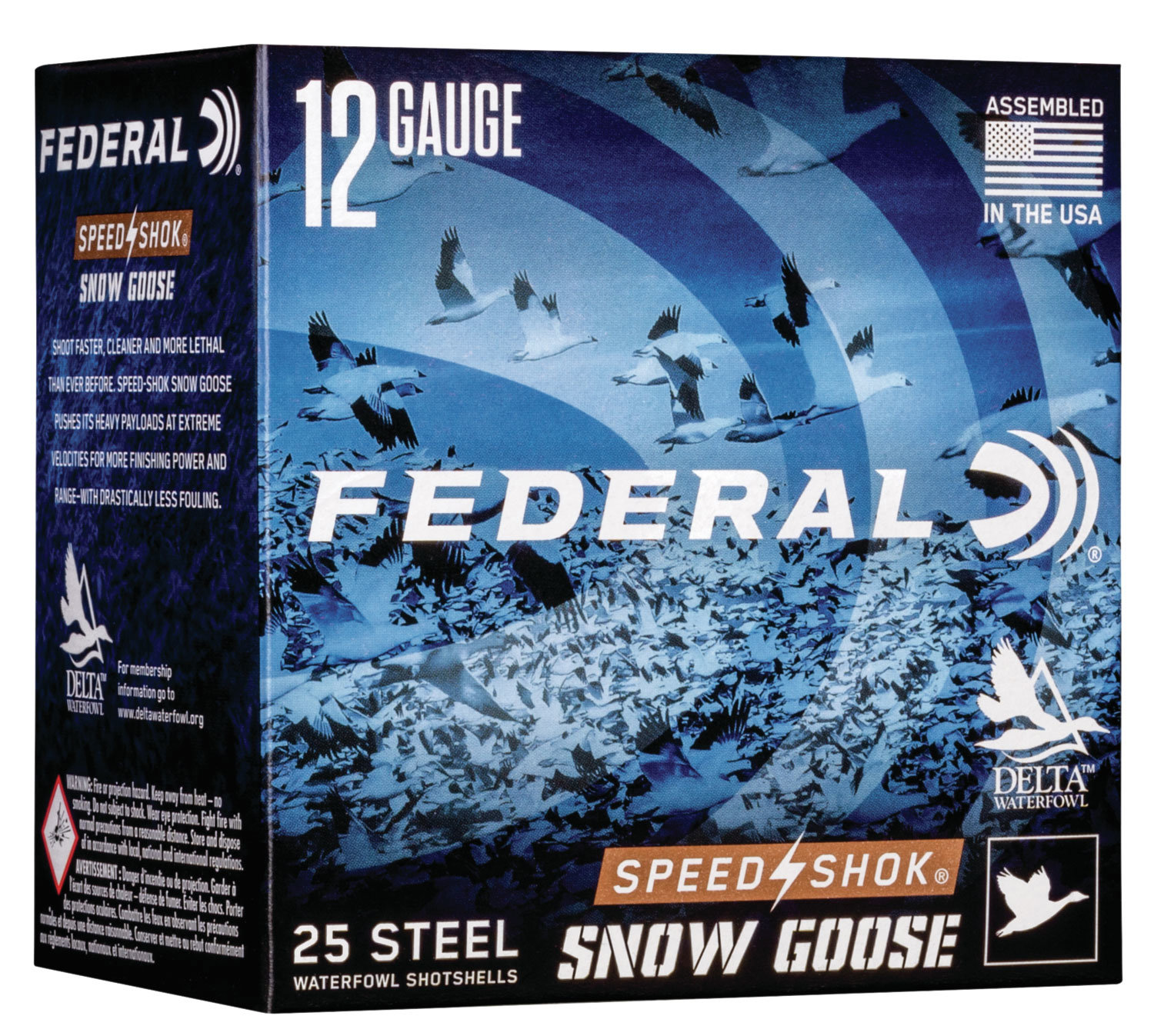 Federal FEDERAL AMMO 12GA 3" 1 1/4oz BB Snow Goose Speed Shok 25rd