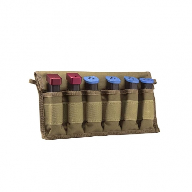 NcSTAR NCSTAR Pistol Magazine Carrier - Large X8 (Tan)