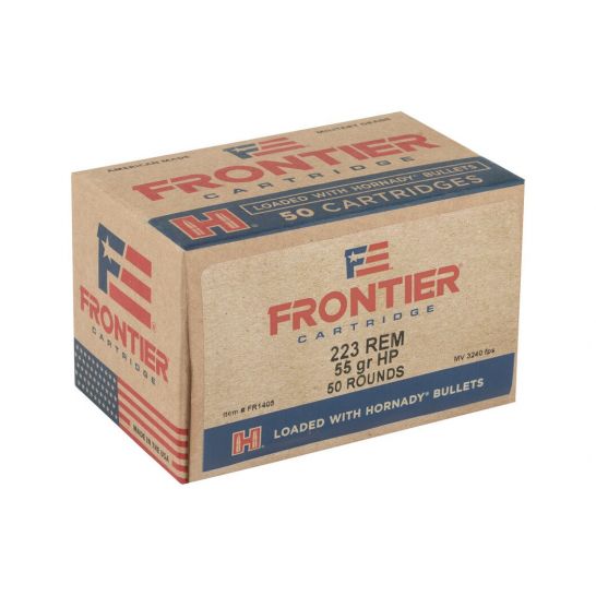 Hornady HORNADY 223 Rem Frontier 55Gr Hollow Point Match 50rd
