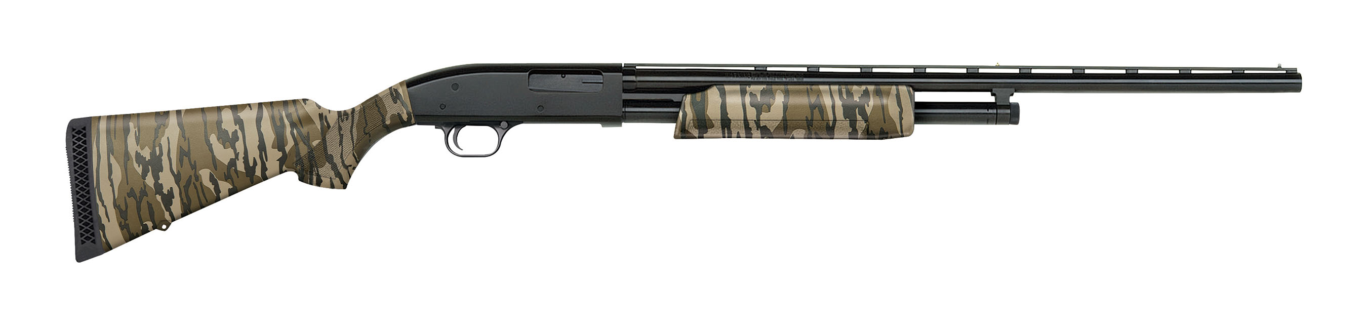 MOSSBERG Maverick 88 20 Gauge 3" 5rd Pump Shotgun - Black / Mossy Oak Bottomland