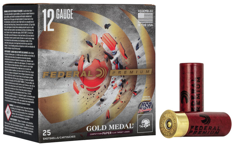 Federal HVFB12HW5 Federal Premium Hi-Bird 12Gauge 2.75″ 1 1/4oz 5Shot 25 Per Box/10 Case