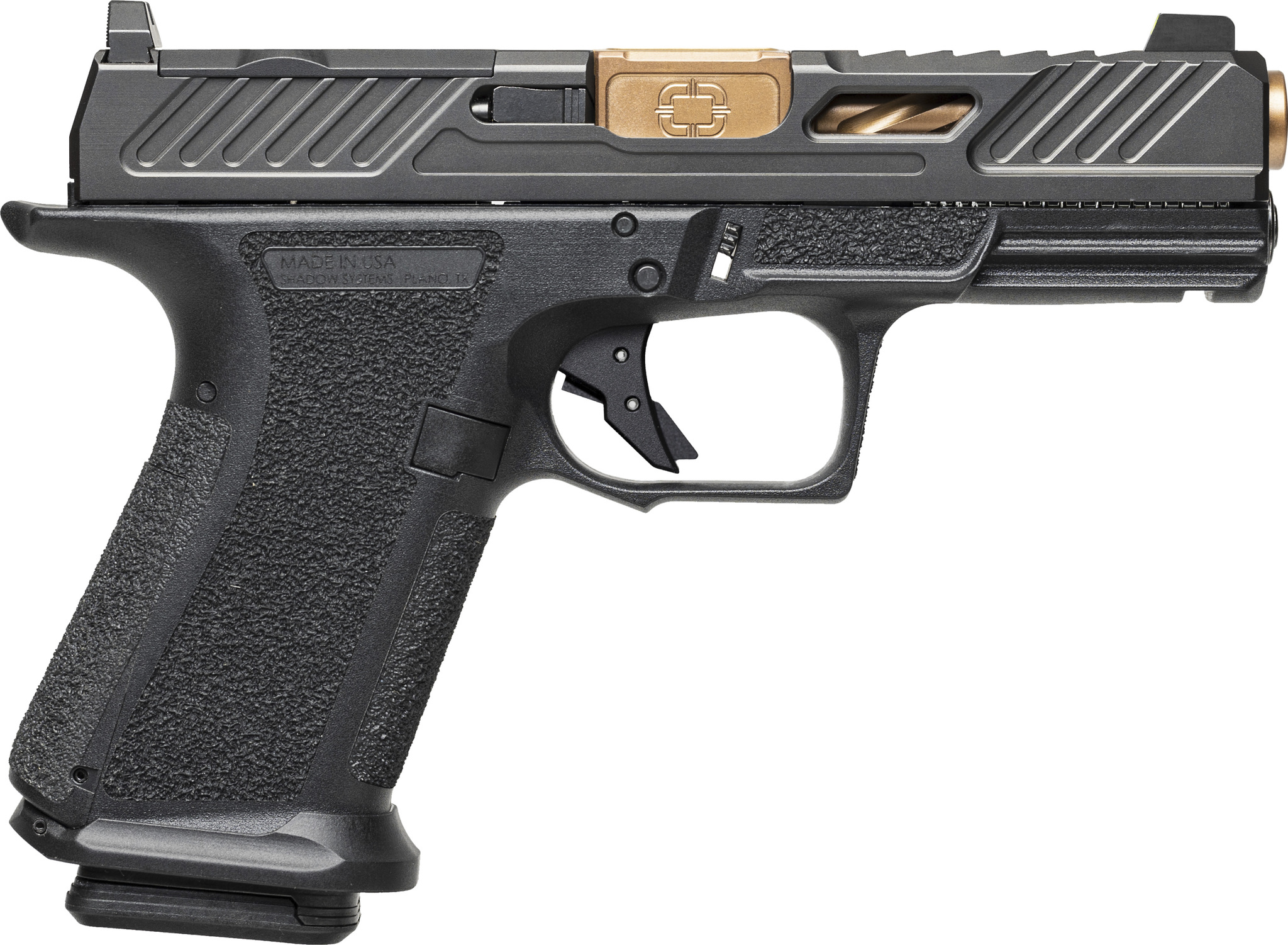 SHADOW SYSTEMS MR920 Elite 9mm 10rd Optic Ready Pistol - Black / Bronze