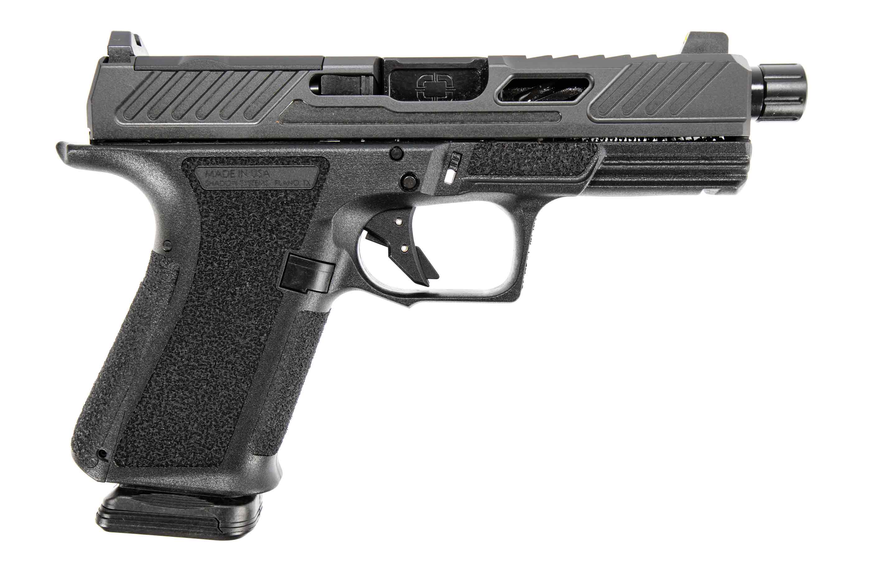 SHADOW SYSTEMS MR920 Elite 9mm 4.5" 15+1 Pistol w/ Threaded Barrel (Optic Ready) - Black