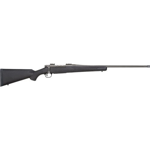 MOSSBERG Patriot 7mm Rem Mag 24 31 Bolt Rifle w Fluted Threaded Barrel  Tungsten  Black