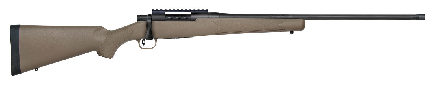 MOSSBERG Patriot Predator 6.5 PRC 24" 4rd Bolt Rifle w/ Threaded Barrel - Tan / Black