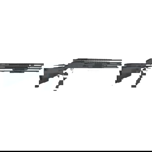 MOSSBERG 590 Persuader 12 Gauge 3 20 81 Pump Shotgun w Pistol Grip Kit  Black Synthetic