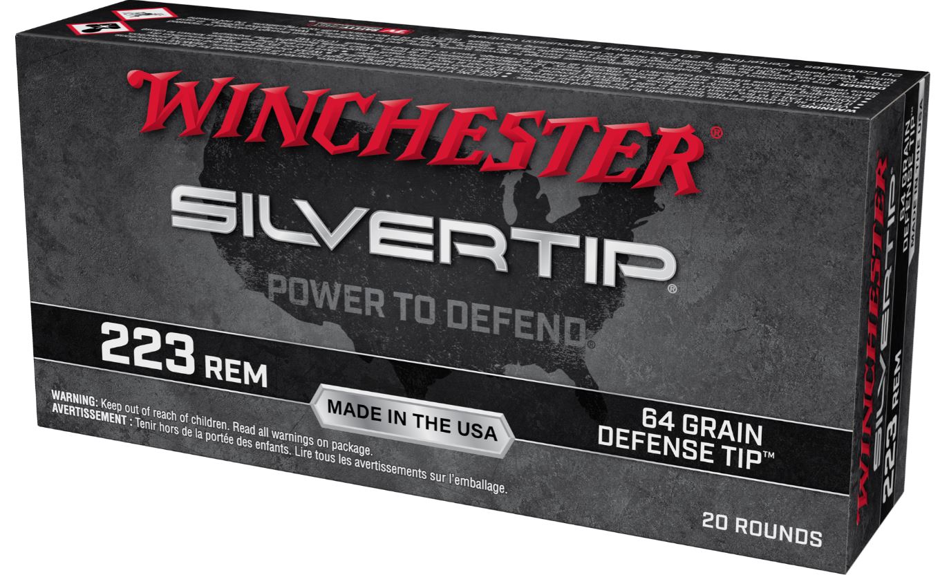Winchester Repeating Arms Win Silvertip Defense 223REM 64GR 2010