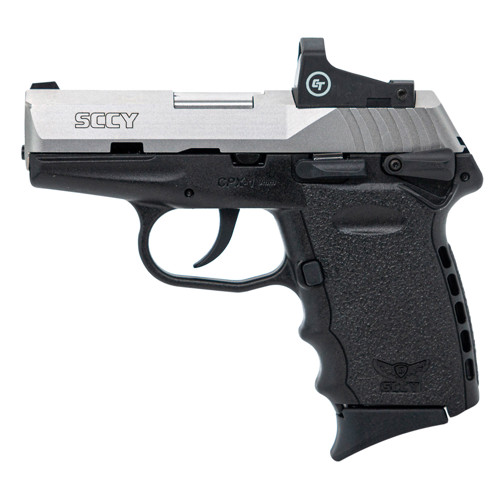SCCY INDUSTRIES CPX1TT wRedDot DAO 9mm 31 10rd SSBlk wSafe