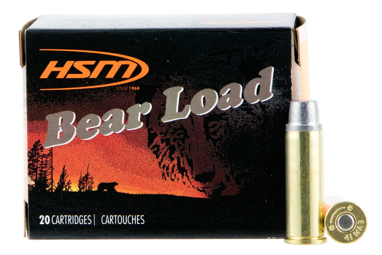 HSM/Hunting Shack Rifle Brass .35 Whelen 200 Grain 20-Rounds JSP
