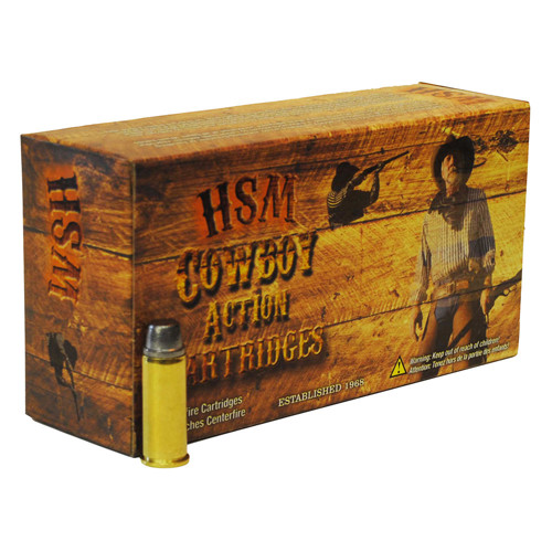 Hsm 3040Krag8N Cowboy Action 30 40 Krag 165 GR Round Nose Flat Point Rnfp 20 Bx 20 Cs