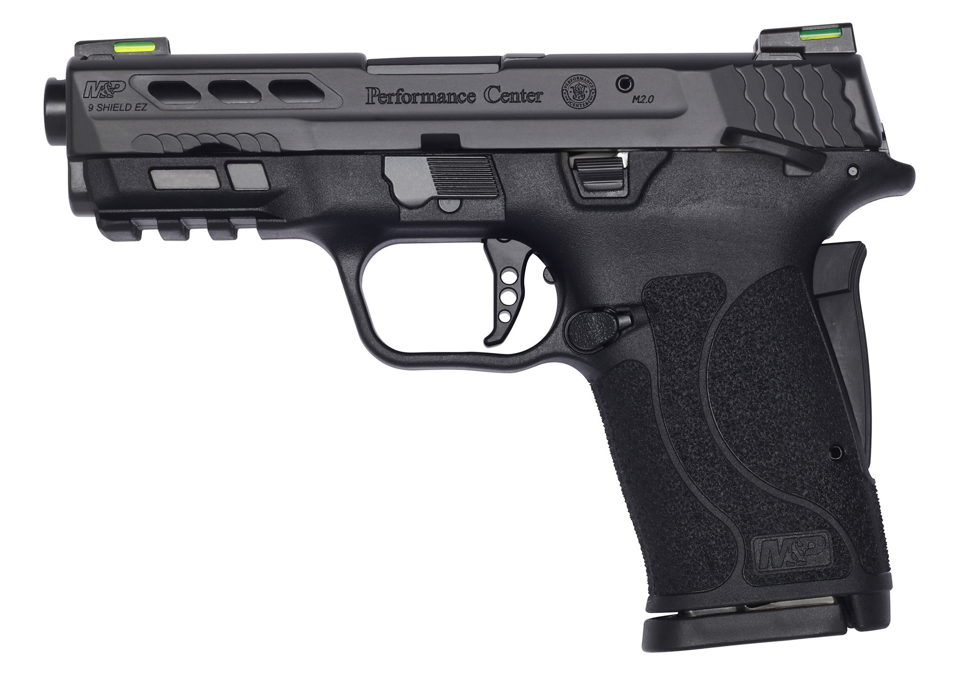 SMITH & WESSON PC Shield EZ 9mm 3.8" 8+1 Pistol w/ Manual Thumb Safety & Hi-Viz Sights | Black