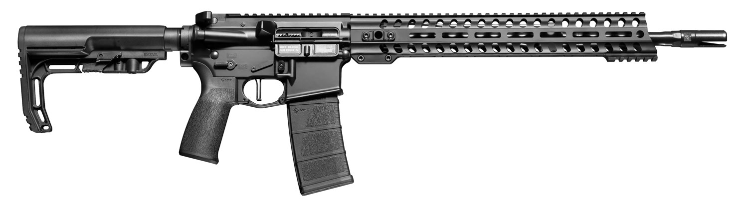 POF Minuteman DI 5.56 16.5" 30+1 Semi-Auto AR15 Rifle - Black