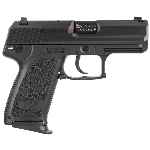 HK USA USP9 Compact V1 9mm 358 13rd DASA Pistol  Black