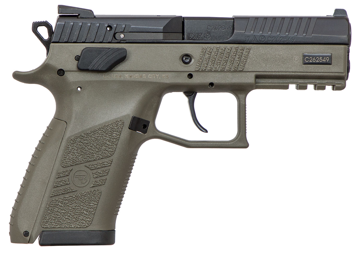 CZ-USA P-07 9mm 3.75" 15rd FDE NS