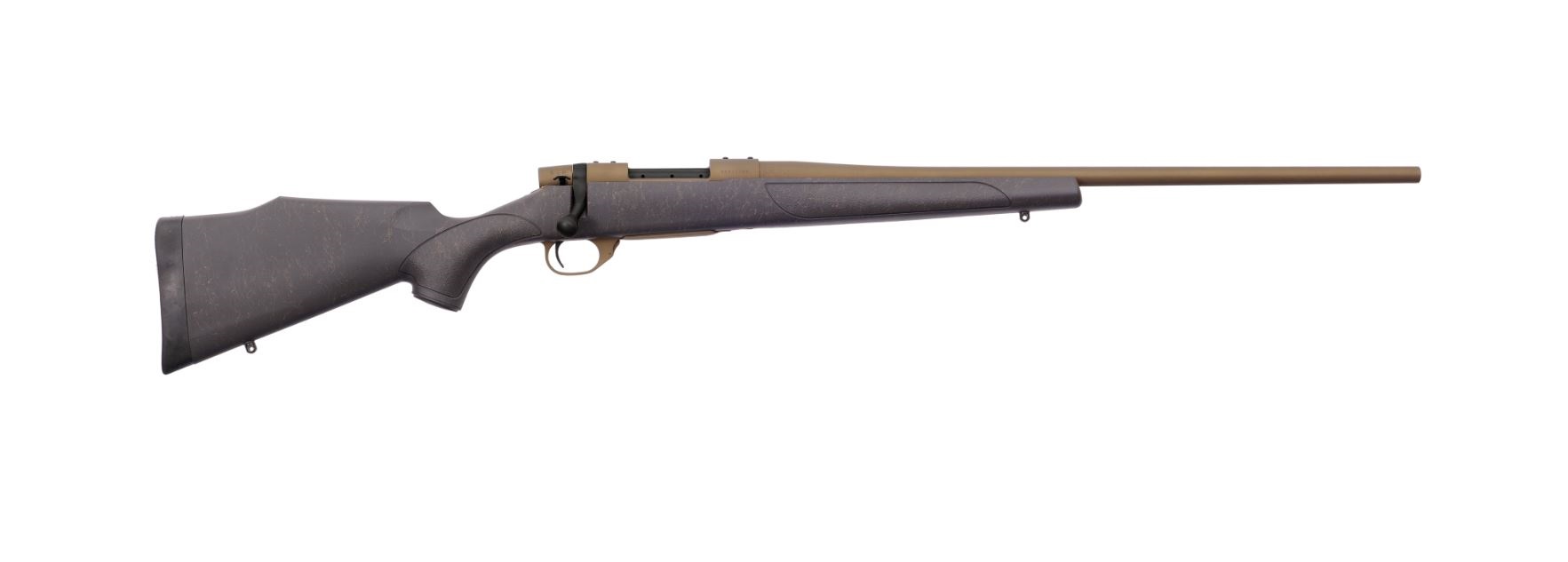 WEATHERBY Vanguard Weatherguard 223 REM 24" 5rd Bolt Rifle w/ Threaded Barrel - Burnt Bronze