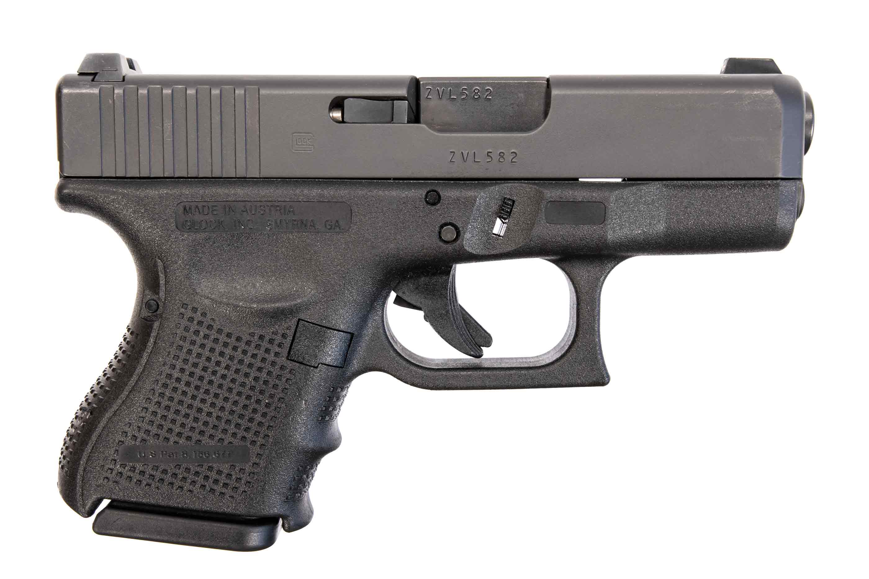 Glock GLOCK G26 GEN4 9mm 3.43" 10rd NS Police Trade-In
