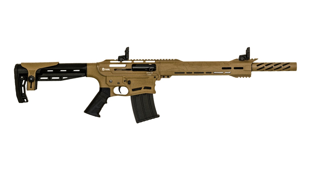 CITADEL Boss-25 12 Gauge 3" 18.75" 5+1 Semi-Auto Shotgun - Bronze / Black